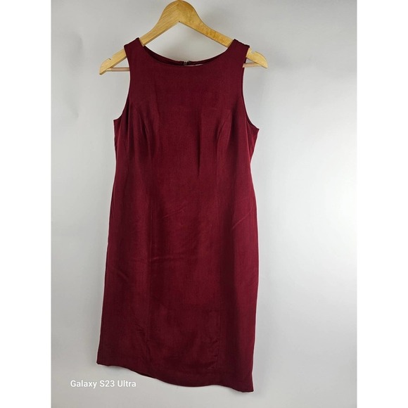 Women's,  Style and Co. Collection Petite, sz 6P red dress - Picture 3 of 6
